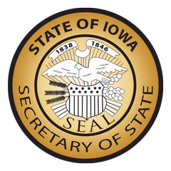 Iowa Secretary of State seal